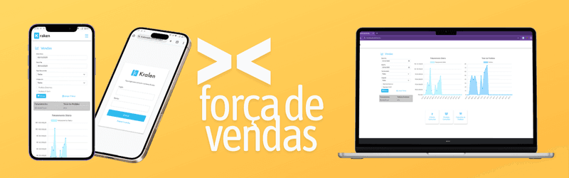 Screenshot do projeto KralenWeb - Sistema de Força de Vendas